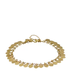 18K Gold Full Lotus Petal Bracelet