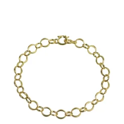 18K Gold Small Heavy O’ Chain Bracelet