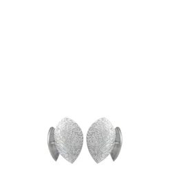 Men's Sterling Silver Paisley Cufflinks