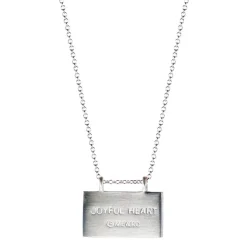 Sterling Silver Joyful Heart Foundation Fearlessness Pendant