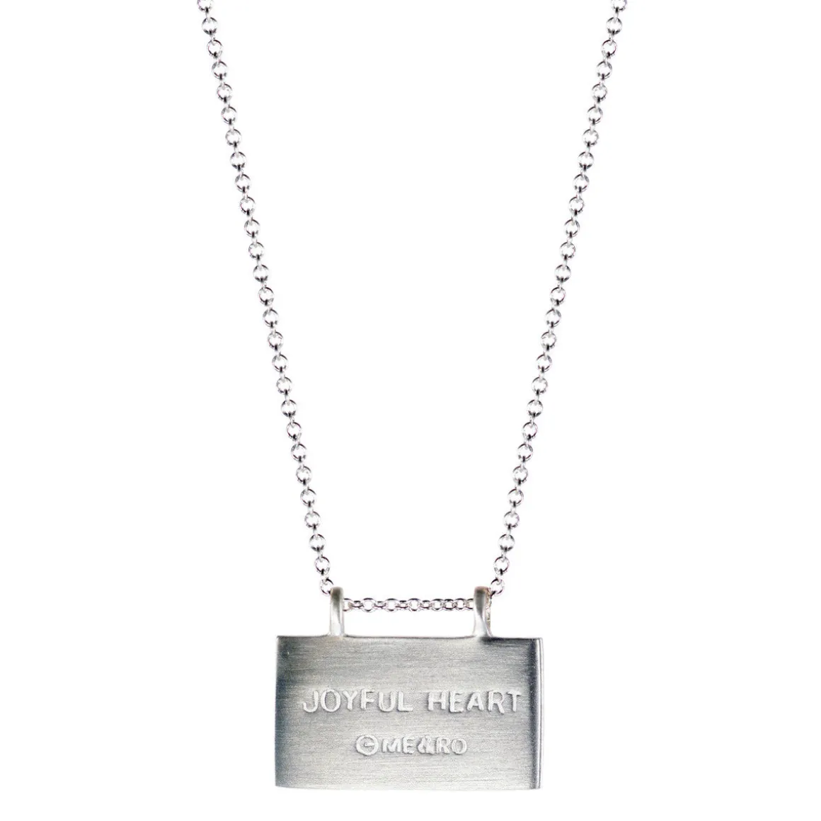 Sterling Silver Joyful Heart Foundation Fearlessness Pendant