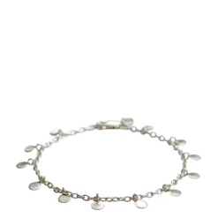 Sterling Silver Medium Disc Bracelet